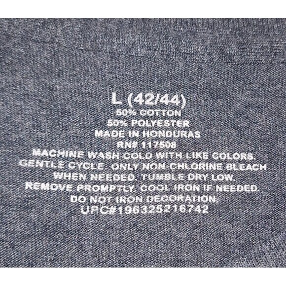 "Sarcasm Is What I Do Best" Graphic Tee Shirt L Cotton Polyester Blend - Picture 4 of 6